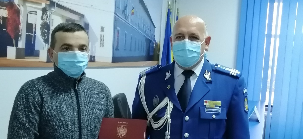 FOTO. Moment plin de emoție la Jandarmeria Satu Mare