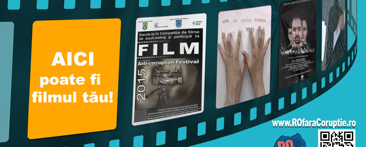 Concurs de film de scurt metraj cu tematică anticorupție – Proiectul #Integritate 2020