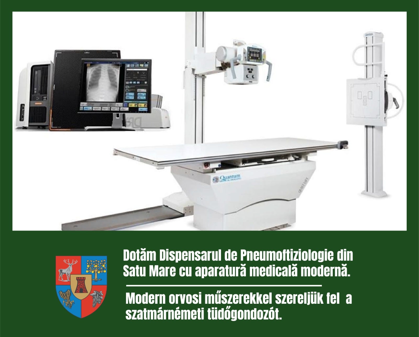 Aparatură medicală modernă pentru Dispensarul de Pneumoftiziologie