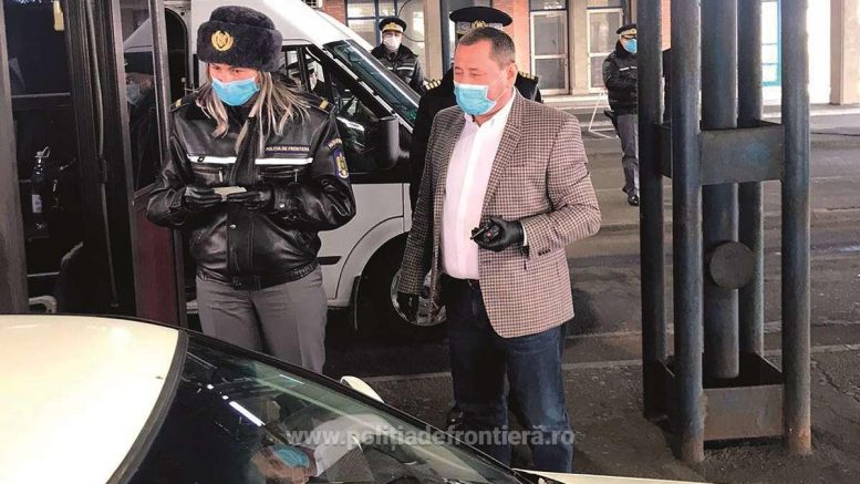Zece polițiști de frontieră depistați cu coronavirus
