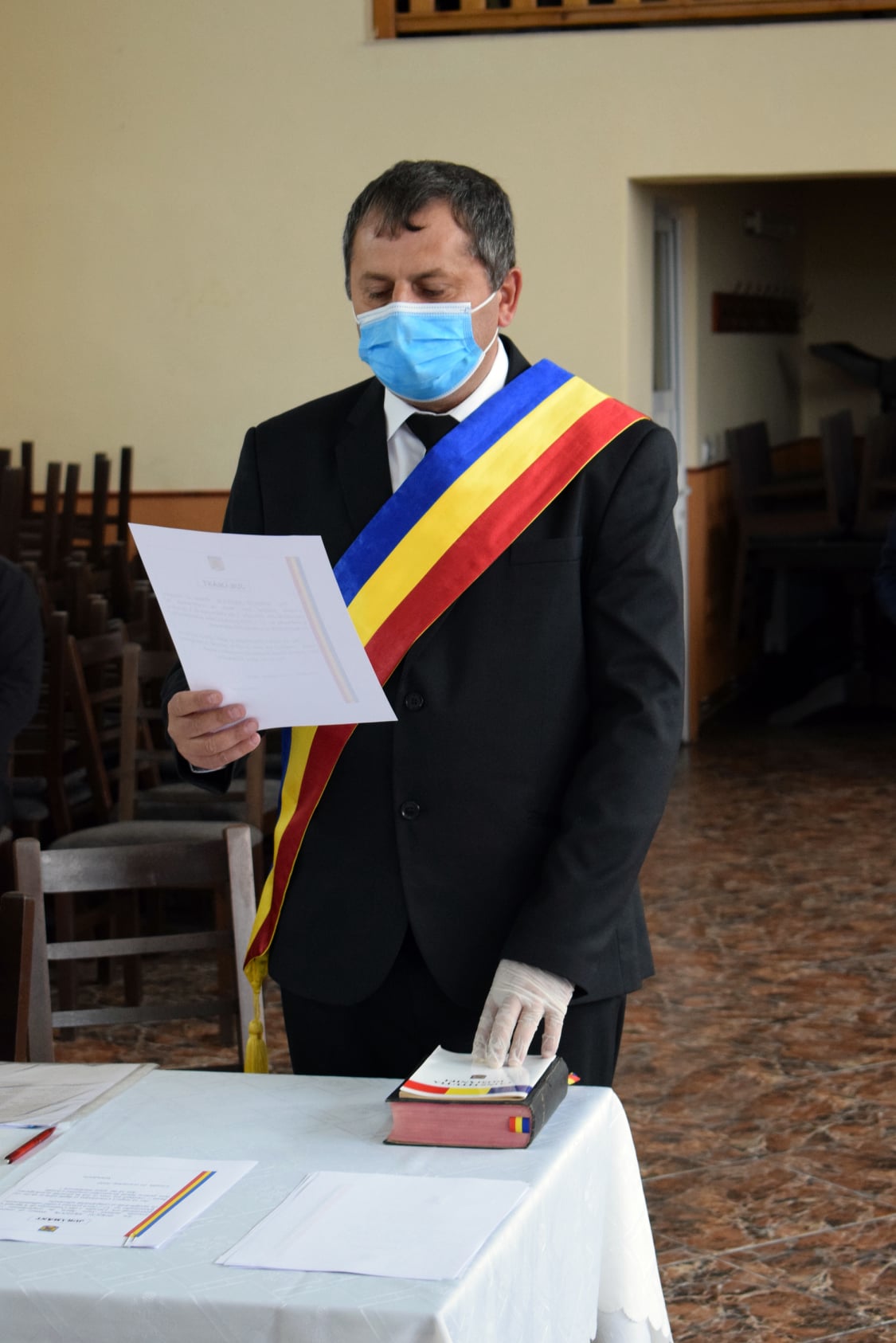 Ceremonia de constituire a Consiliului Local al orașului Livada