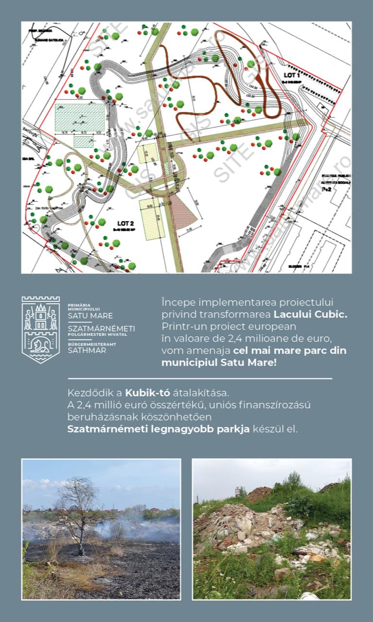 Lacul cubic va fi transformat total