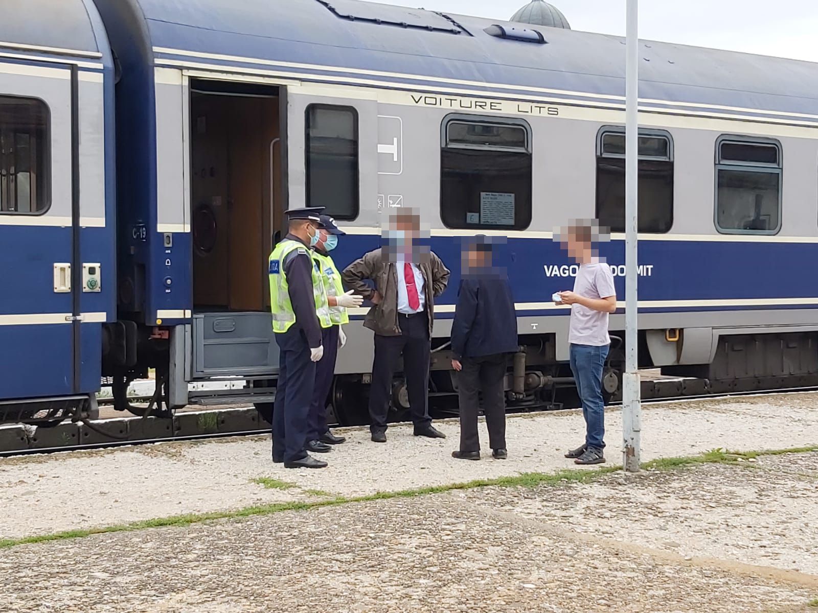 Razie a polițiștilor sătmăreni pe trenurile din județ