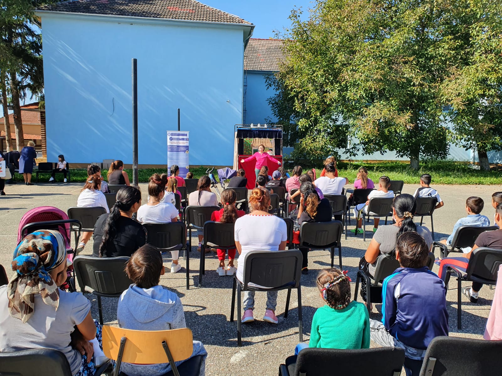 FOTOGALERIE. Caravana pentru copiii romi din Județul Satu Mare a ajuns la final