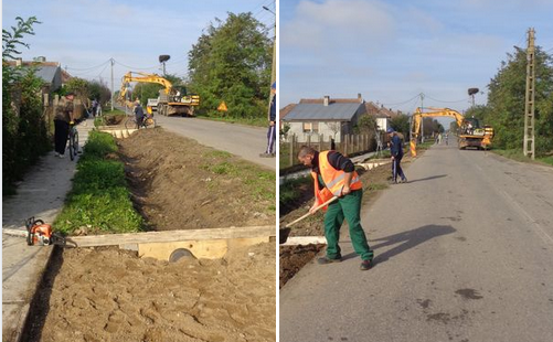 Lucrări edilitare important la Vetiș