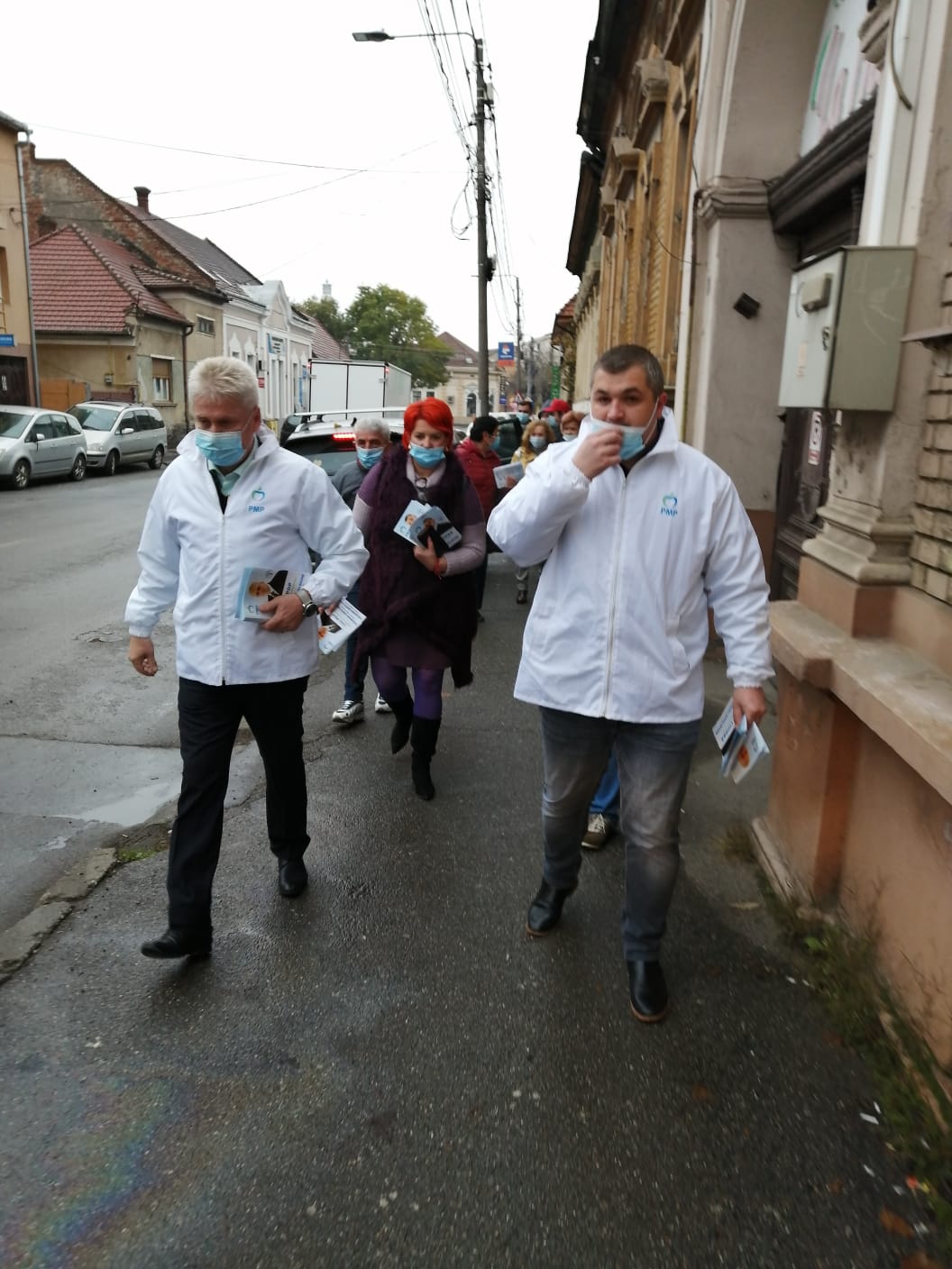 Candidații PMP la alegerile parlamentare, campanie în  municipiu, Sătmărel și Halmeu