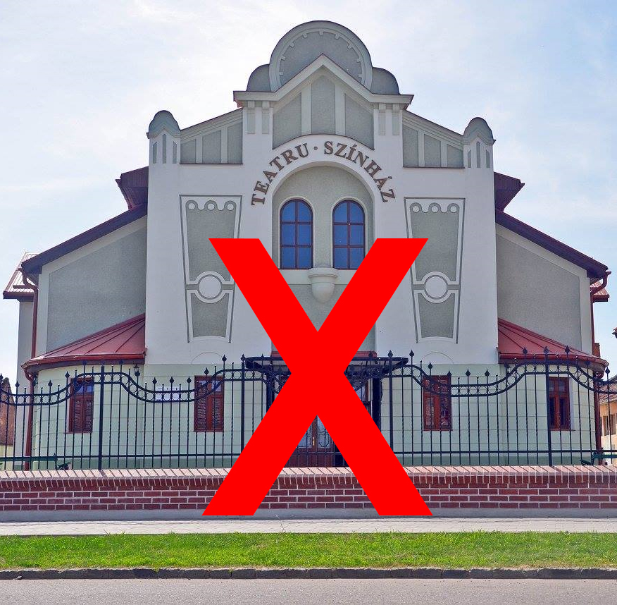 Spectacole anulate la Carei