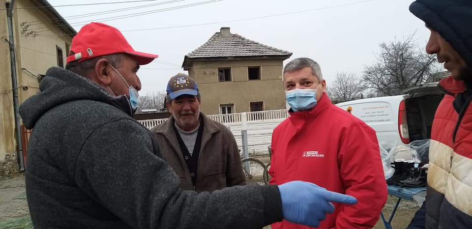 Radu Cristescu, alături de alegătorii din Craidorolț