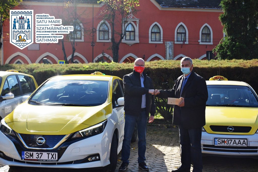 Primul taxi electric la Satu Mare