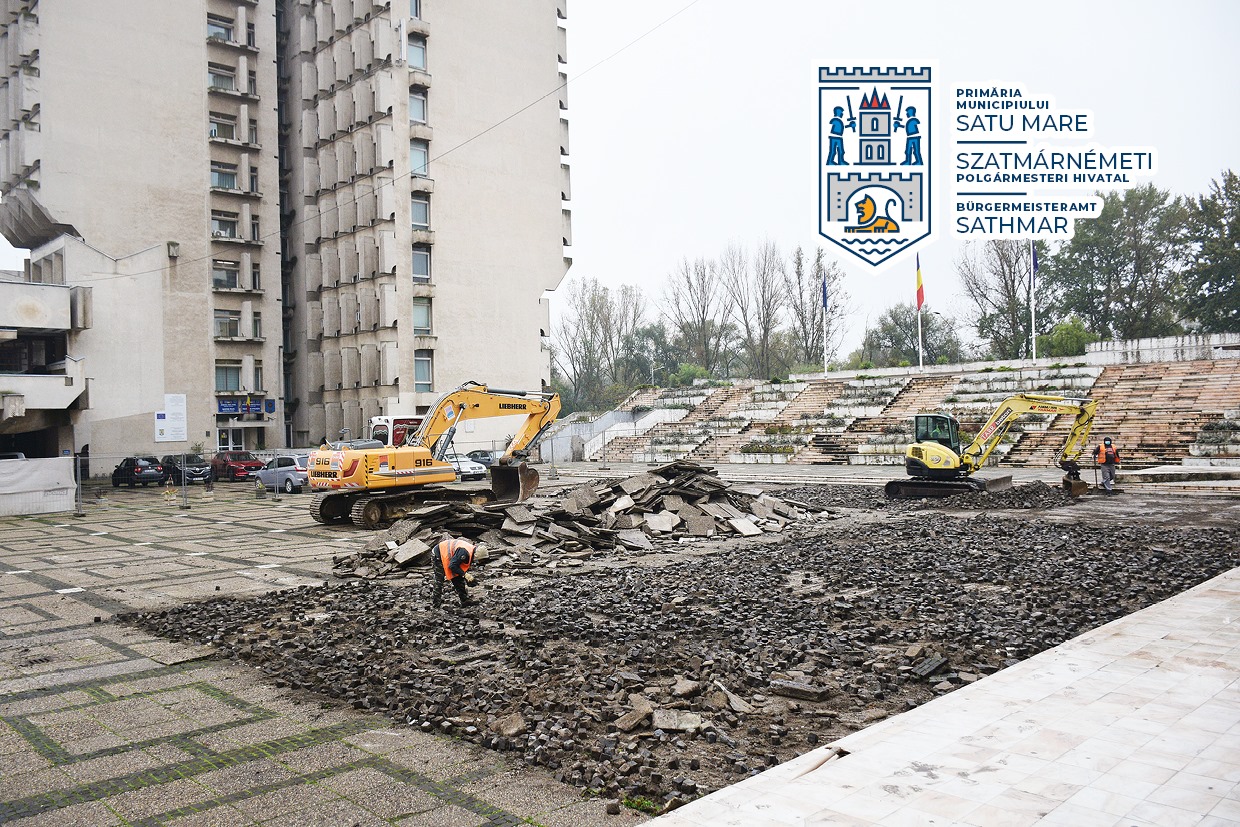 Au început lucrările de modernizare a Centrului Nou