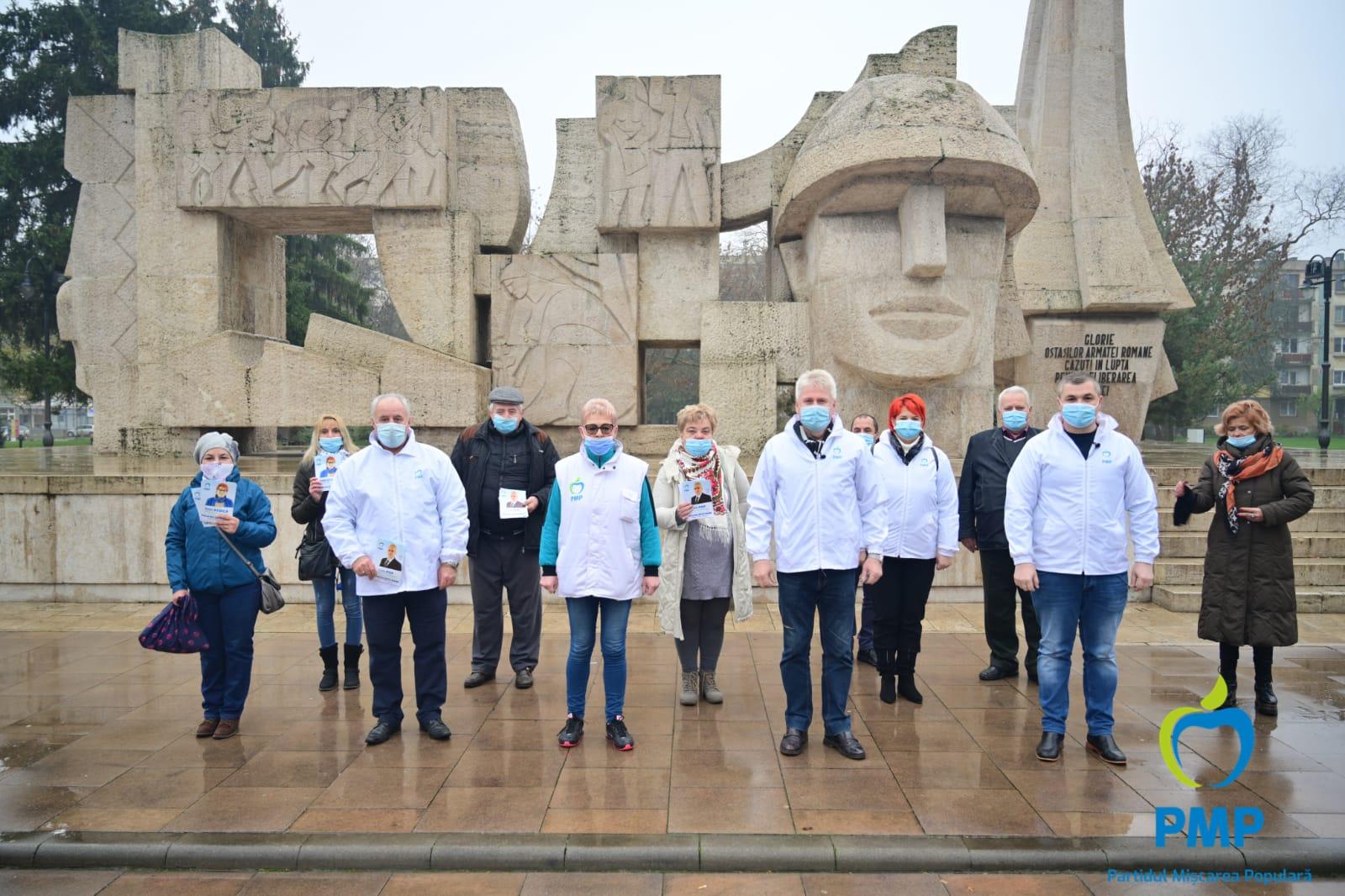 Mișcăm România. Candidații PMP la Alegerile Parlamentare au făcut un adevărat tur de forță prin județ
