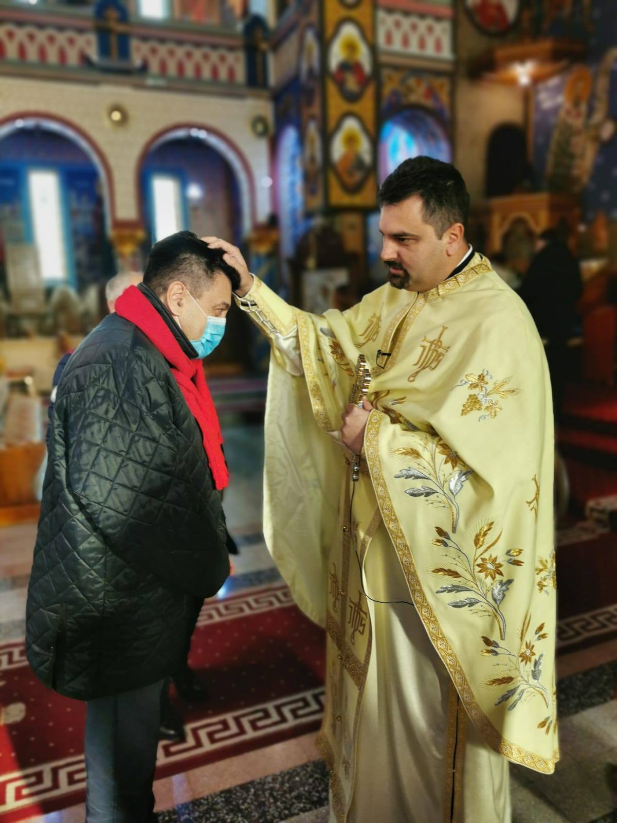 Radu Roca s-a recules alături de credincioșii din Satu Mare