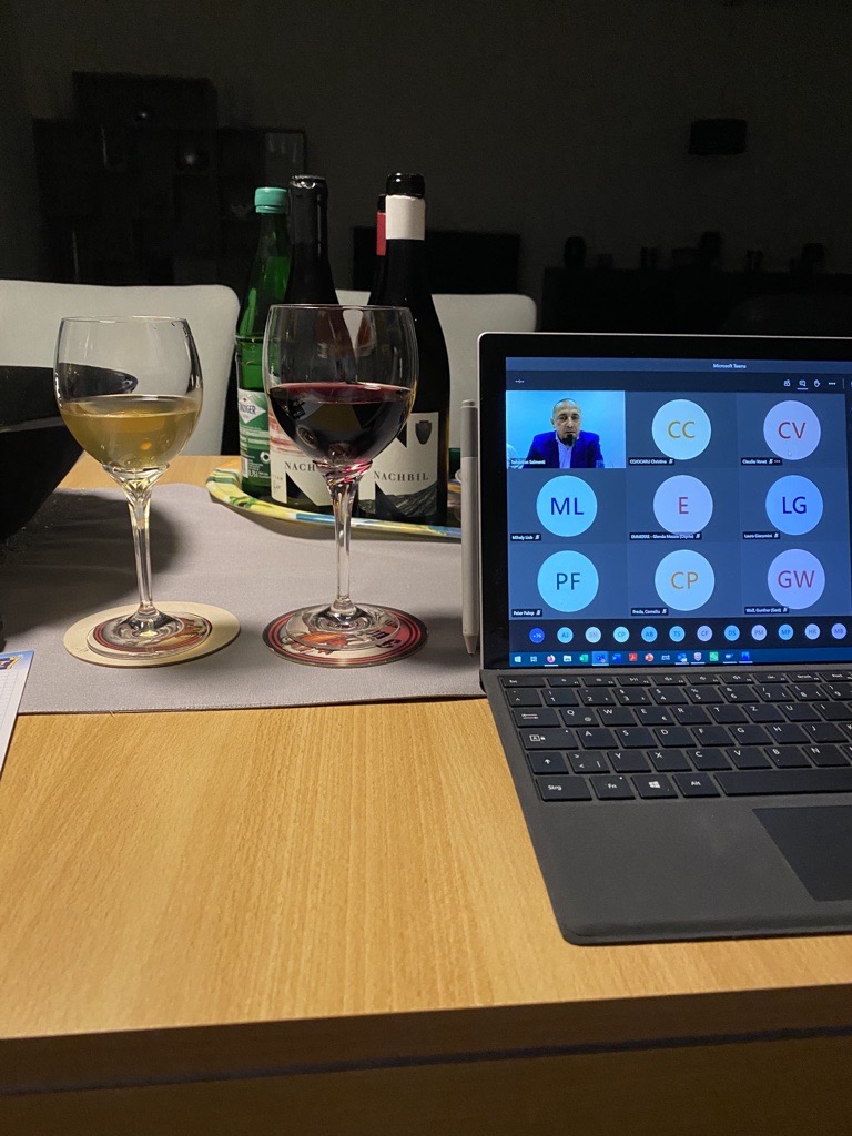 Degustare online de vinuri pentru participanți din 10 țări, la o cramă din județ