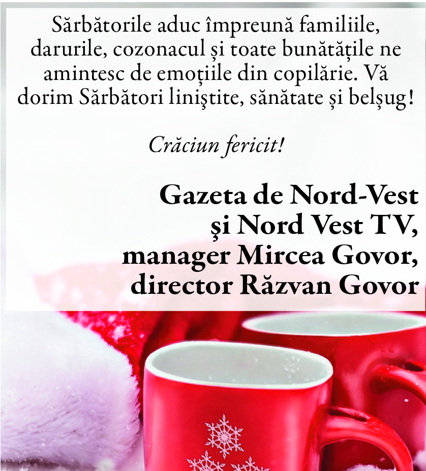 Felicitare Crăciun. GNV &amp; NORD VEST TV