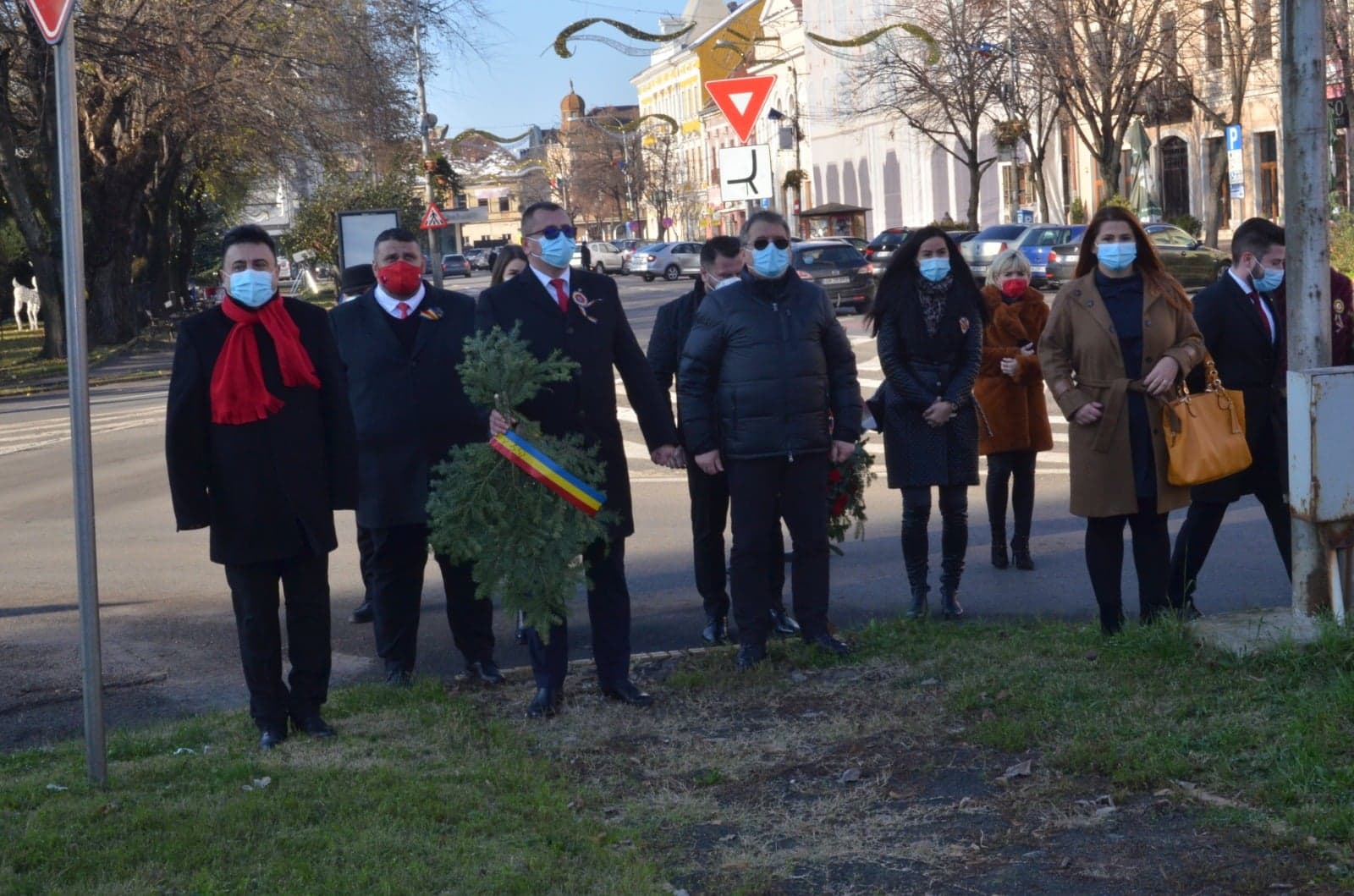 FOTOGALERIE. Social democrații sătmăreni au OMAGIAT Ziua Națională a României