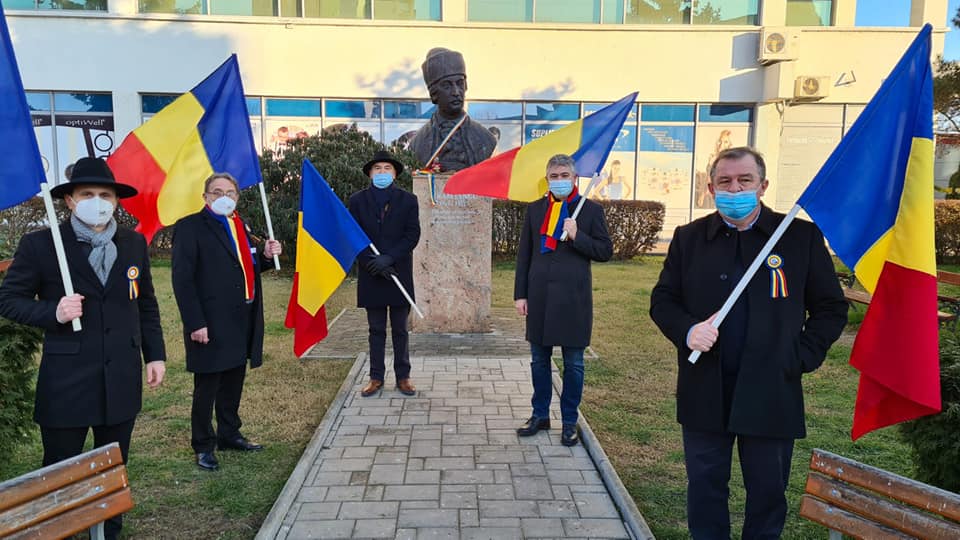 Caravană a Asociației Uniți pentru Satu Mare, de Ziua Națională