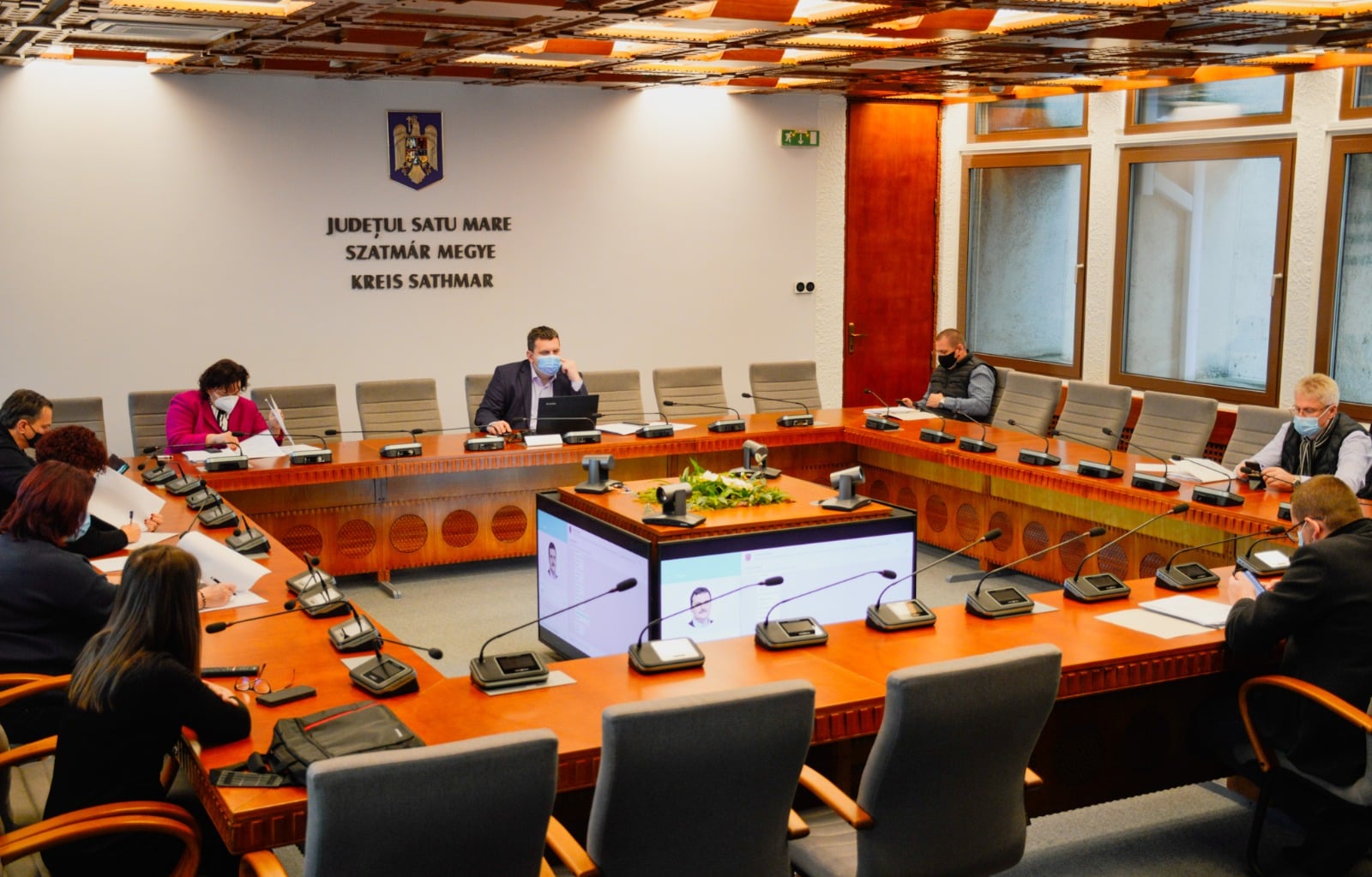 ȘEDINȚĂ. Rectificări bugetare la Consiliul Județean Satu Mare