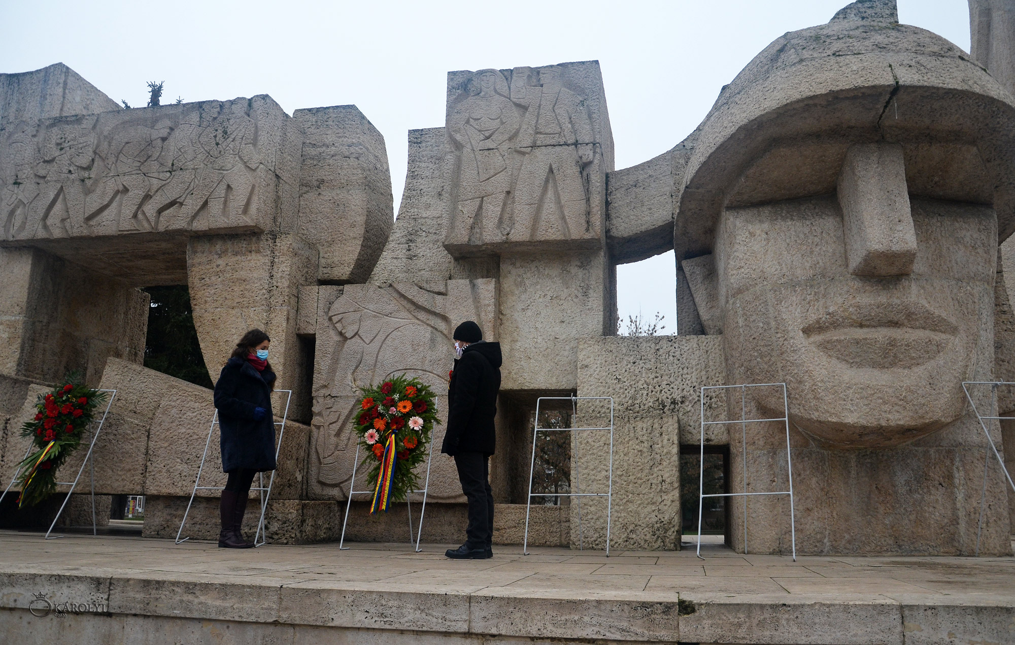 Ziua Națională a României marcată simbolic la Carei