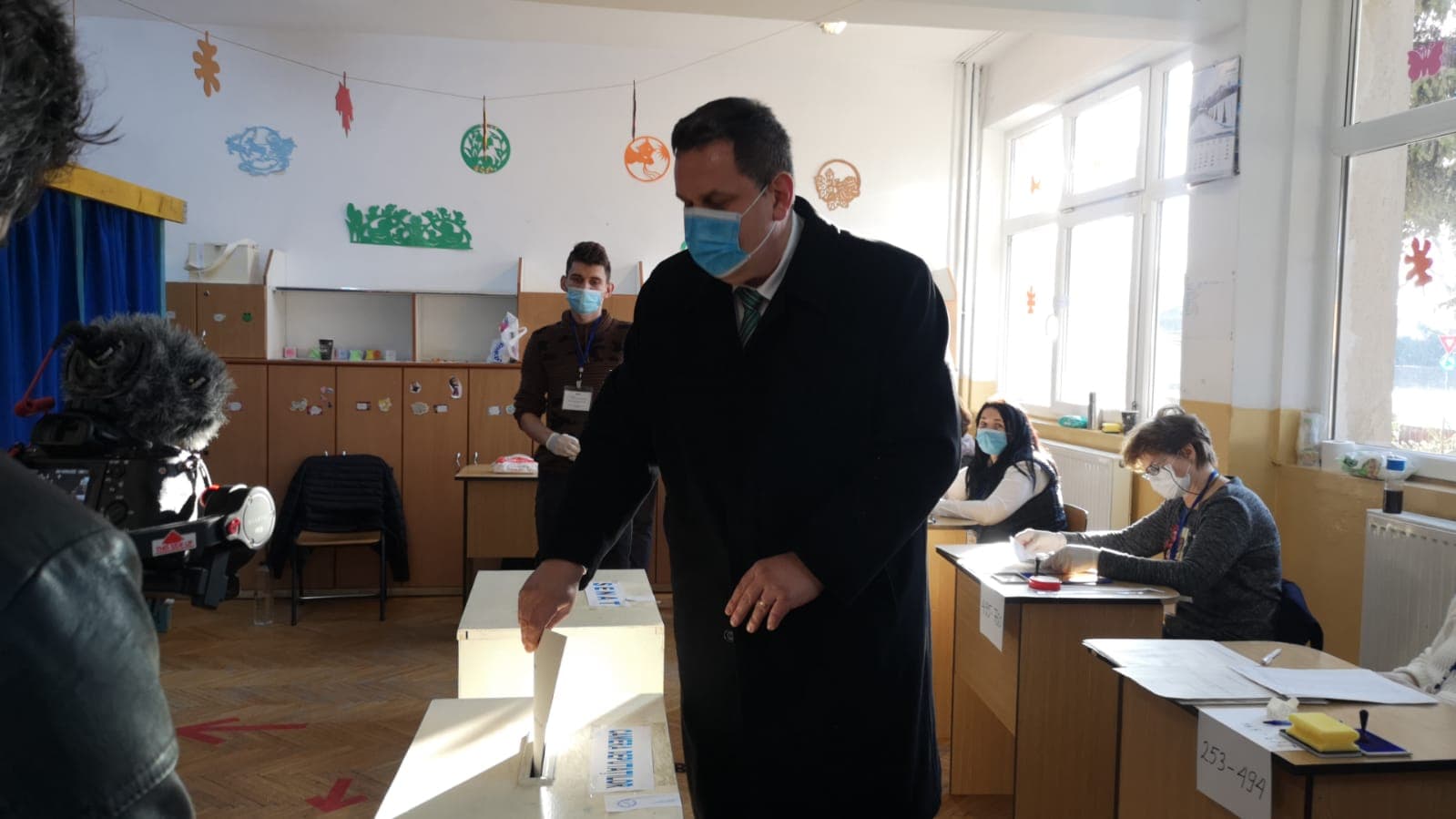 Pataki Csaba la urne: ”Am votat pentru o reprezentare echilibrată a județului”