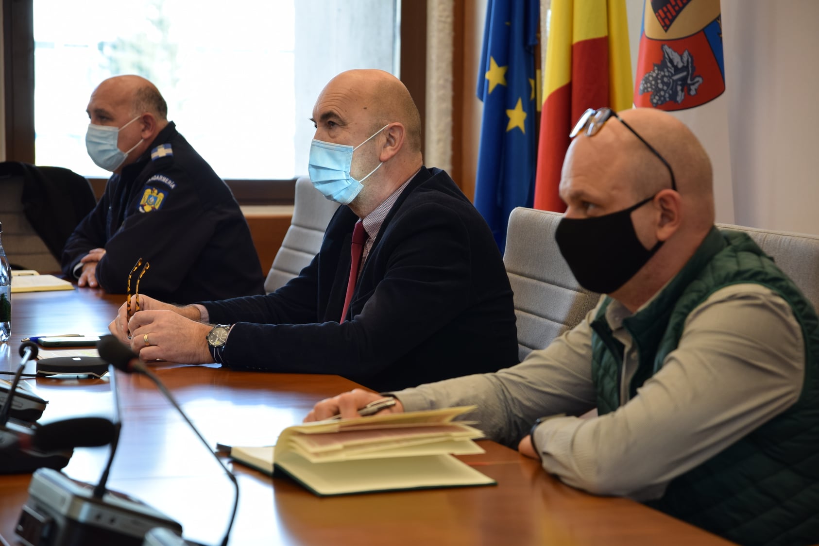 Prima video ședință a ministrului de Interne