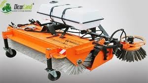 Dispozitiv de măturat stradal la Vetis