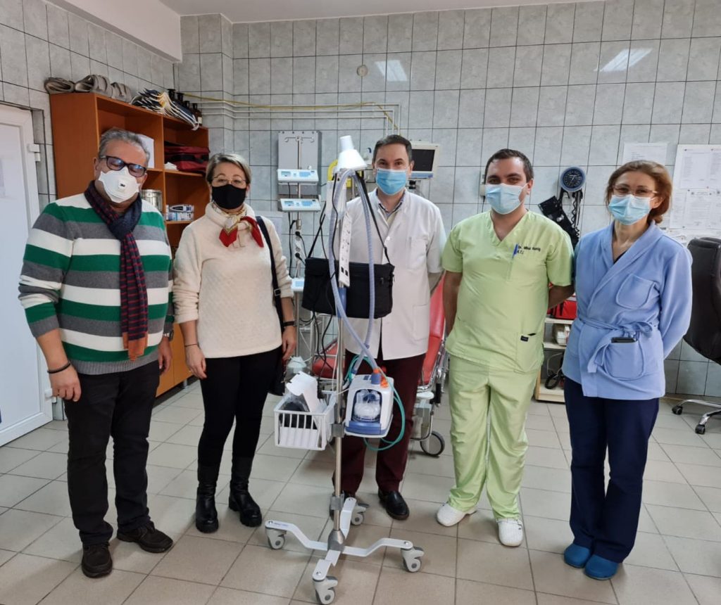 Donație Rotaract pentru Spitalul COVID  din Carei