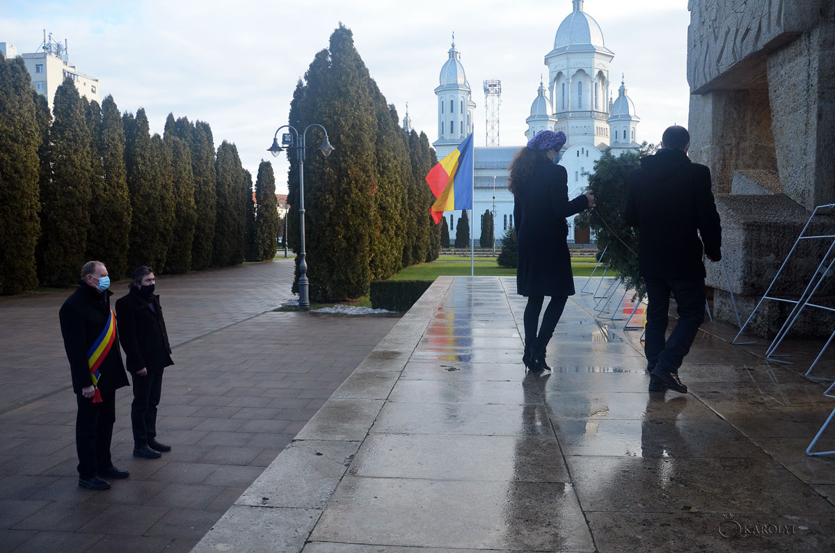 Ziua Unirii Principatelor Române, marcată solemn la Carei