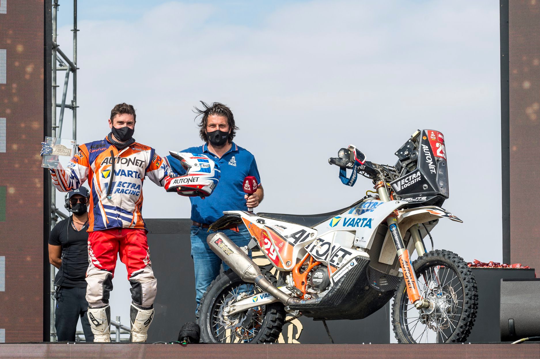 SUPERMANI-ediția 2021! Sătmăreanul Mani Gyenes a terminat pe locul 23 la general și pe locul 2 la clasele Marathon și Malle Moto la a 11-a sa prezență la DAKAR