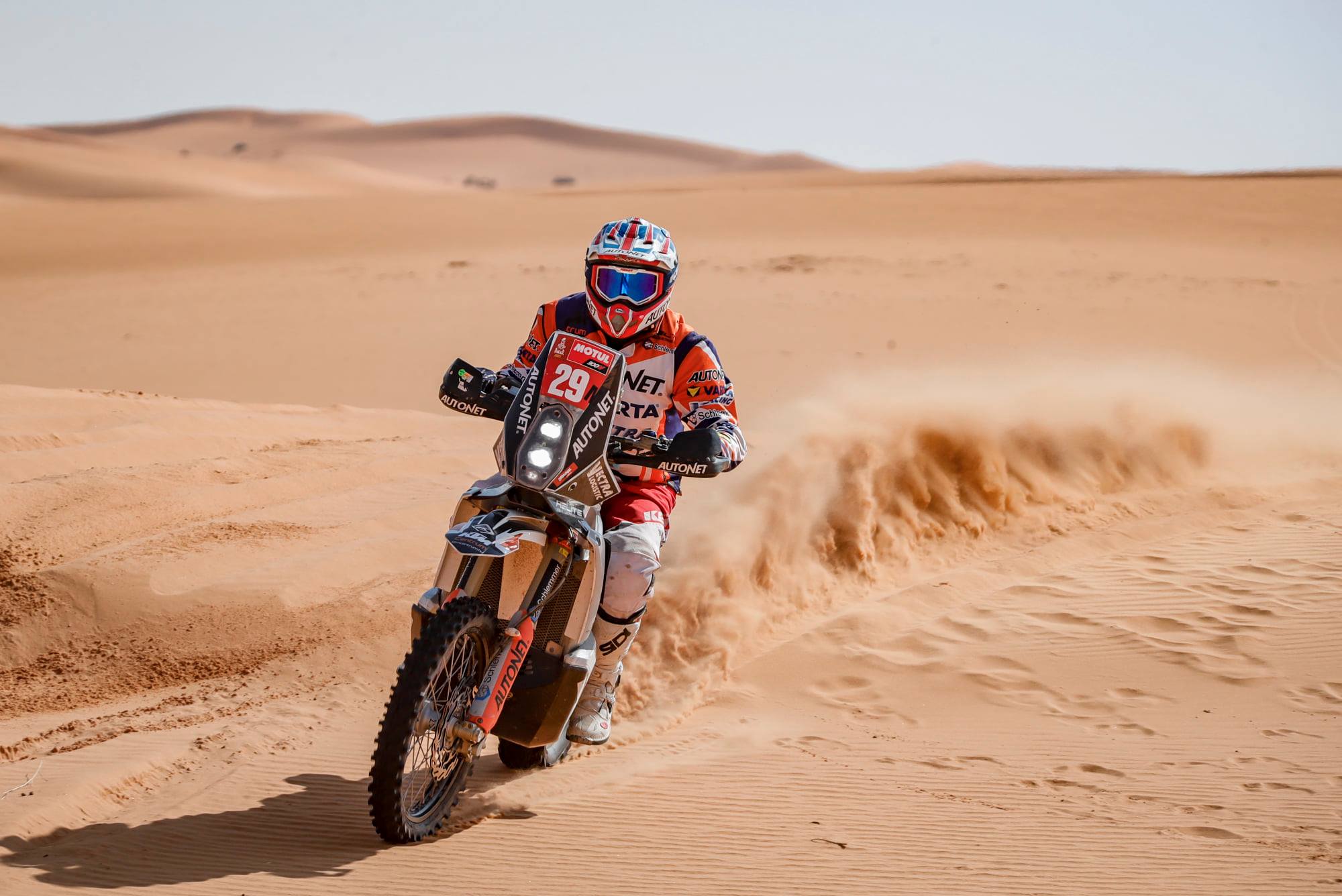 DAKAR 2021: Emanuel Gyenes pe podiumul clasei Malle Moto! Azi e zi de pauză...