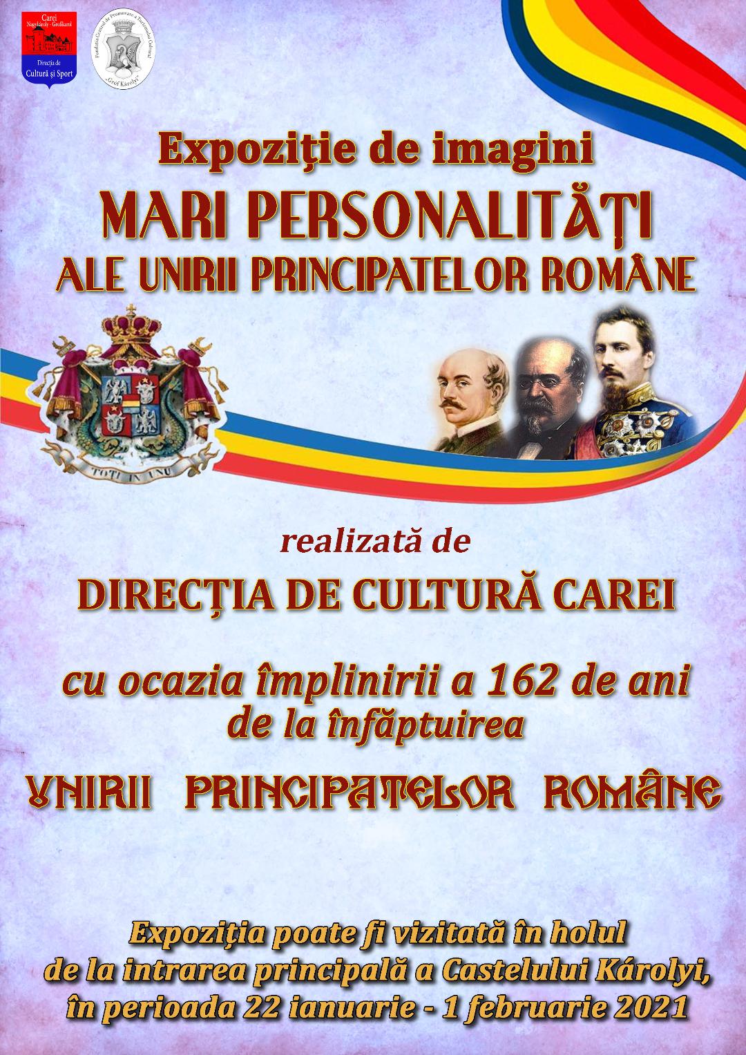 ,,Unirea Principatelor Române” sarbatorita la Carei