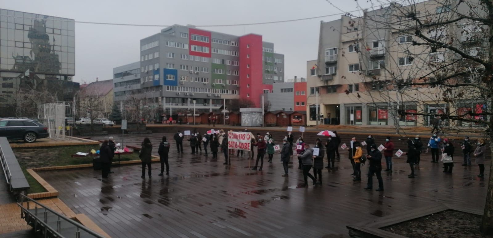 PROTEST SANITAS la Satu Mare. Care sunt NEMULȚUMIRILE