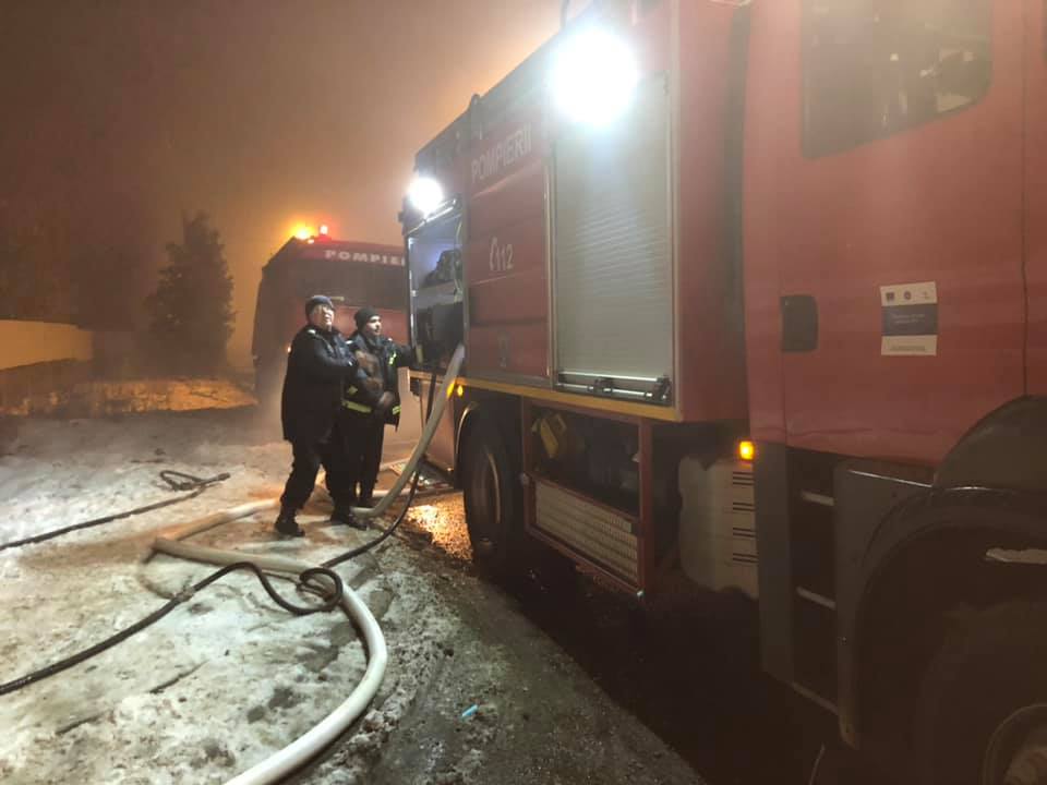 FOTOGALERIE. Sătmărean DECEDAT în urma unui grav INCENDIU.