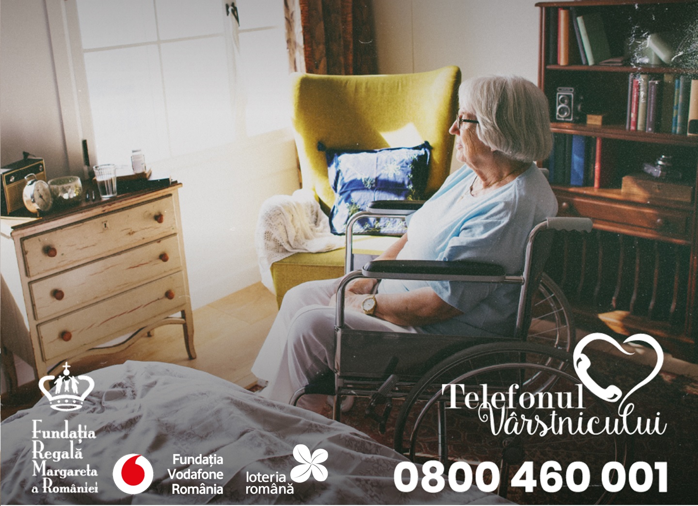 Doar 16.673 de apeluri la „Telefonul Vărstnicilor” în anul 2020. Totuși reprezintă un număr de aproape trei ori mai mare decât în 2019