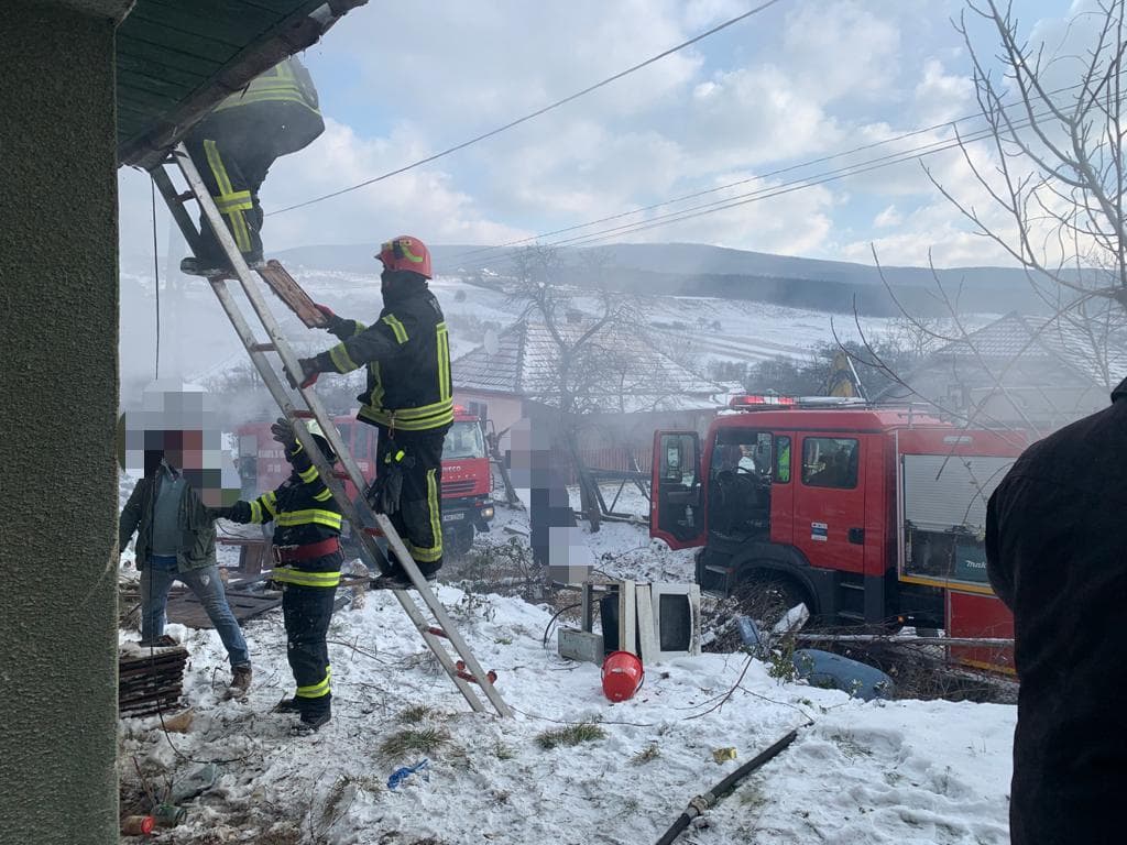 Două incendii într-o singură zi