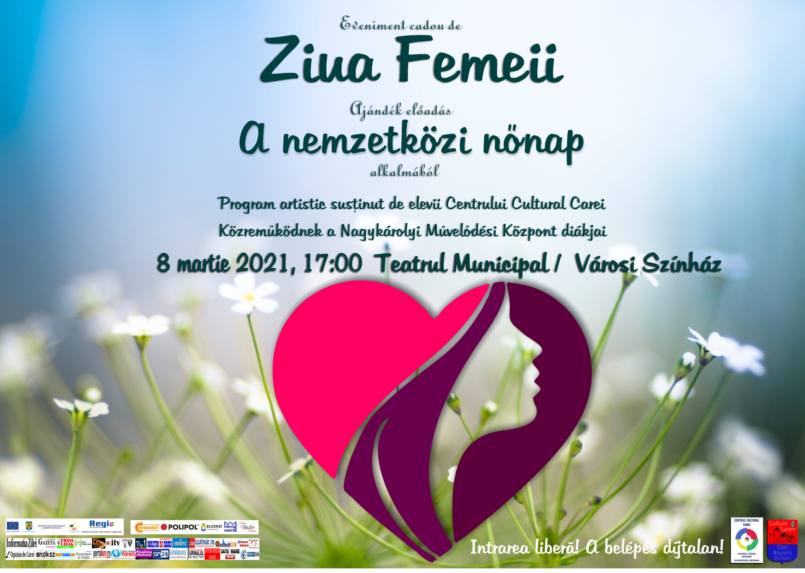 Ziua femeii serbată la Teatrul Municipal Carei
