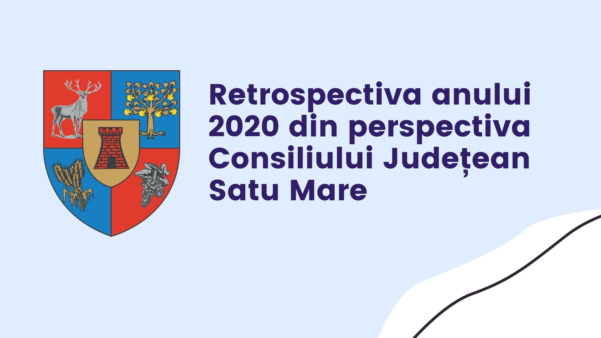 Raportul de activitate pe 2020 a Consiliului Județean, prezentat consilierilor