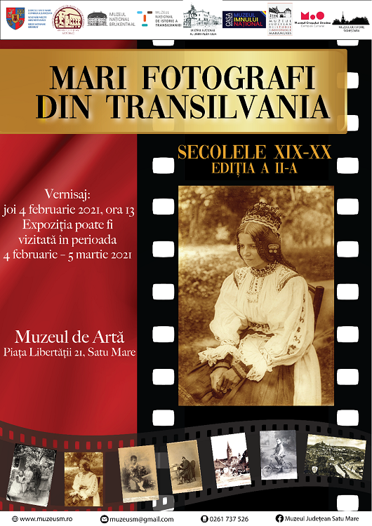 Expoziție: Mari fotografi din Transilvania. Secolele XIX-XX
