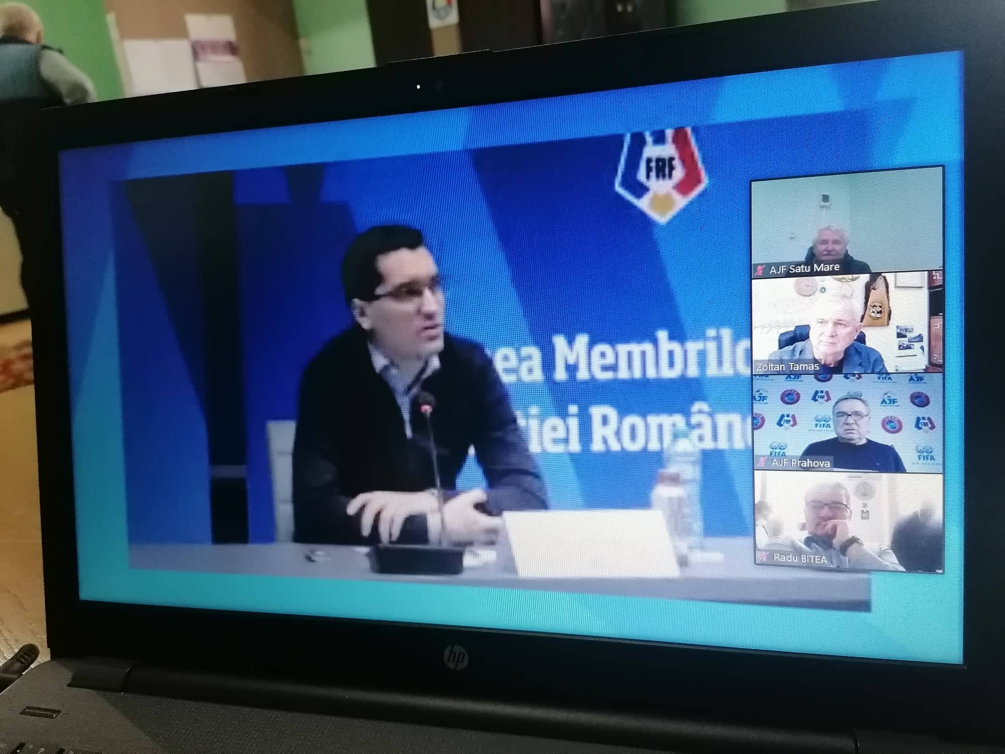 Răzvan Burleanu, videoconferință cu șefii AJF-urilor