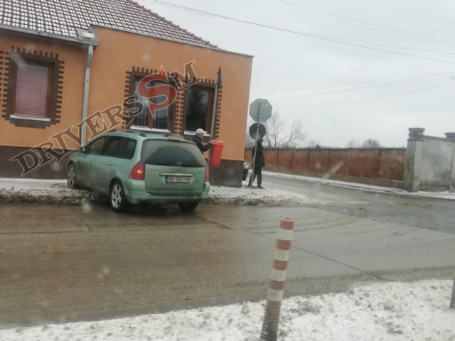 Accident pe drumul Botizului