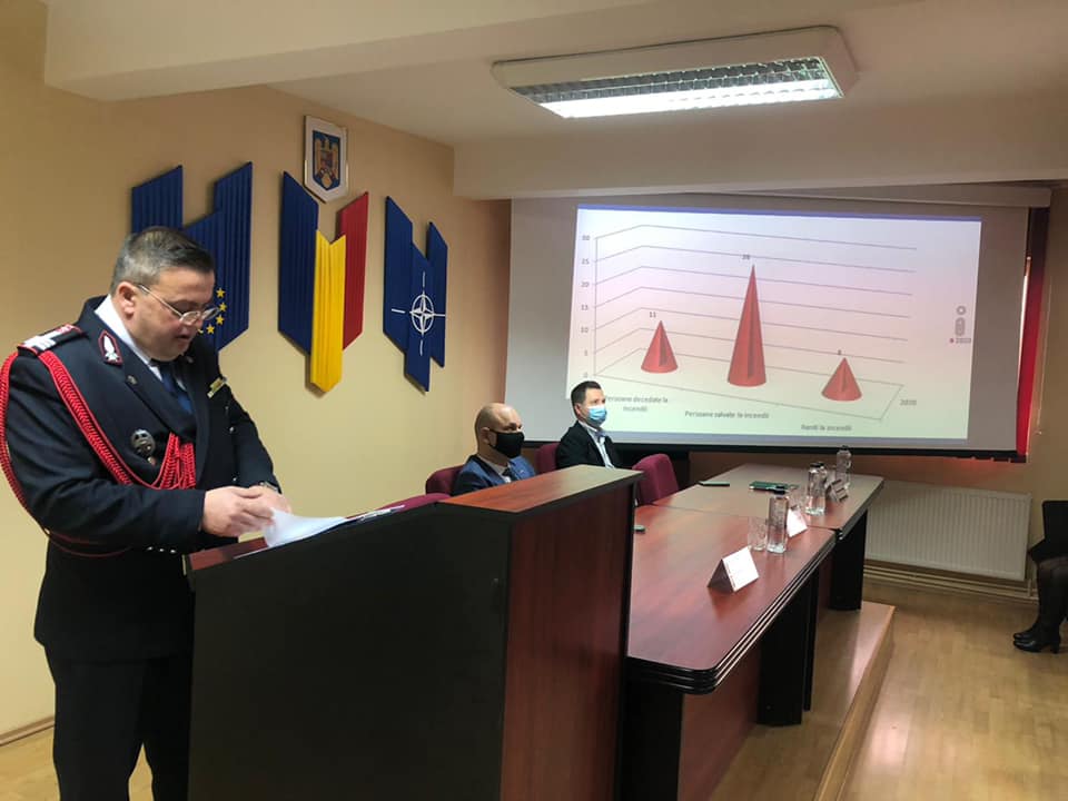 ISU Satu Mare a avut peste 13.000  de intervenții anul trecut