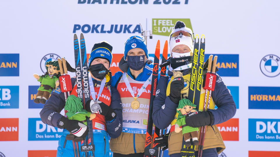 La Pokljuka, Emilien Jacquelin (25 de ani) și-a păstrat titlul de campion mondial în proba de urmărie. George Buta a avut o comportare de excepție