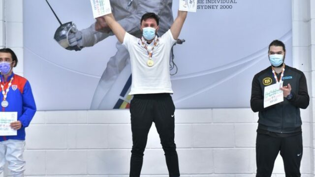 Performanță: Sătmăreanul Beniamin Bodo la primul titlu național, la floretă