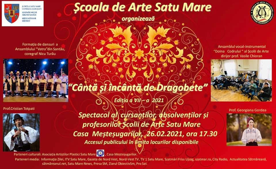 Spectacol: “Cântă și încântă de Dragobete”