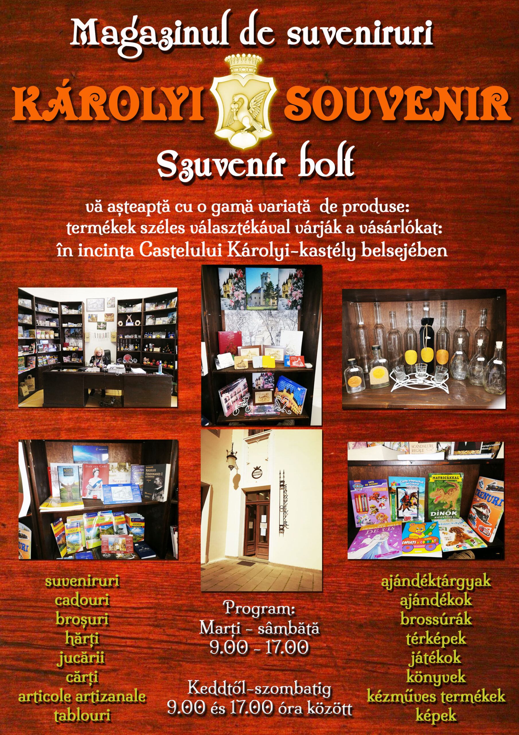 Aduceți admosfera medievală a Castelului Károlyi în casele voastre