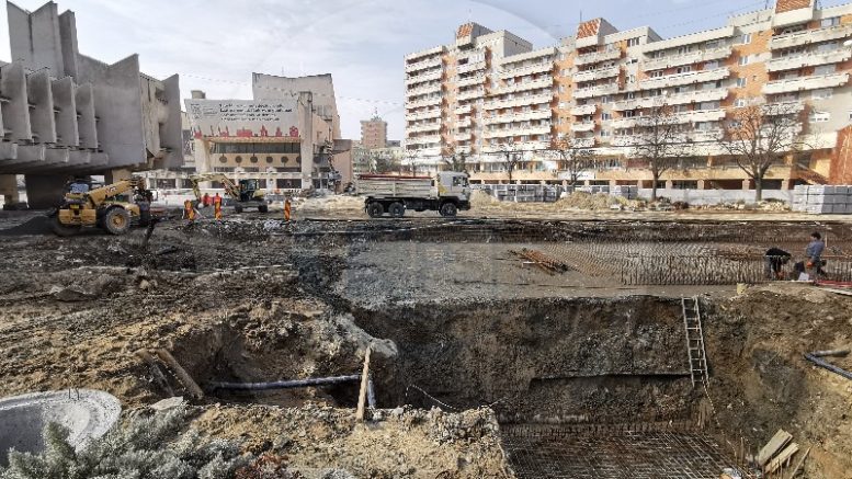 Noi imagini din Centrul Nou, din Satu Mare! Stadiul lucrărilor