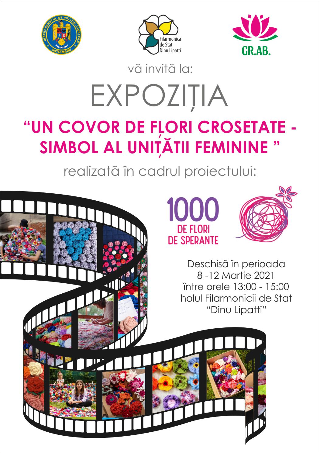 Expoziție pentru Ziua Femeii. Solidaritate față de femeile abuzate