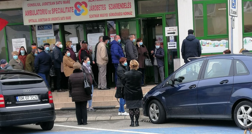 Conducerea Spitalului Județean face precizări în legătură cu aglomerația de la Centru de Vaccinare  de la Policlinica Veche