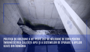 Cu bani europeni rețeaua de distribuție a apei din județul Satu Mare va fi extinsă cu 260 km, iar rețeaua de ape uzate cu 450 km