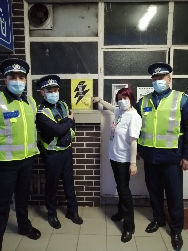 Campanie "Selfie–ul pe tren nu ia like-uri, ia vieți”