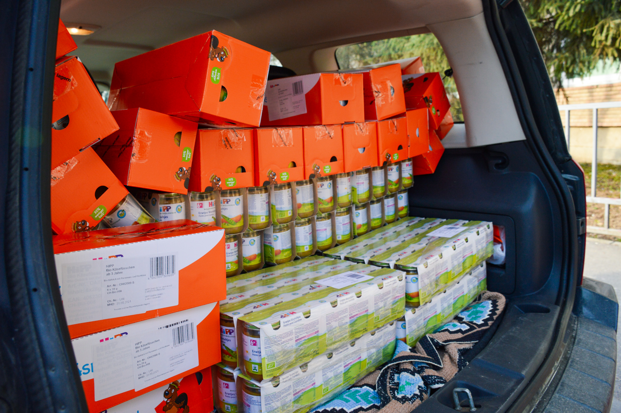 Un nou transport de ajutoare a ajuns la Beregovo cu ajutorul primăriei